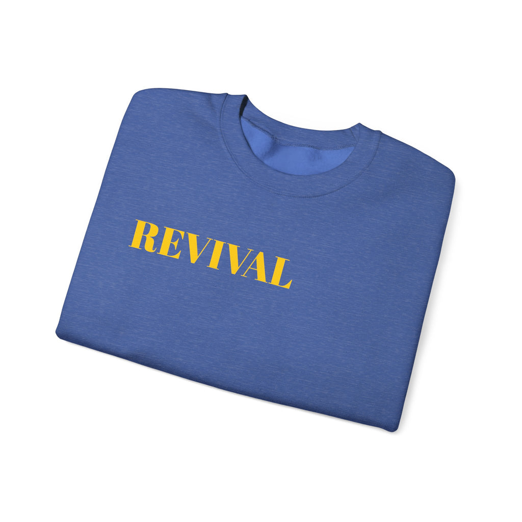 Revival Crewneck Sweatshirt — "The Jesus Generation" Christian Faith Pullover
