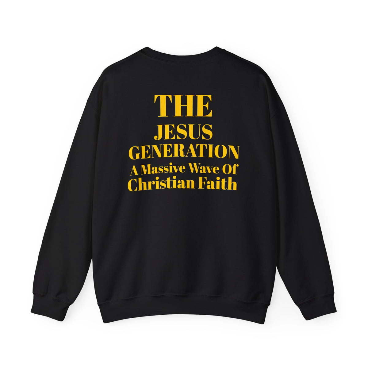 Revival Crewneck Sweatshirt — "The Jesus Generation" Christian Faith Pullover