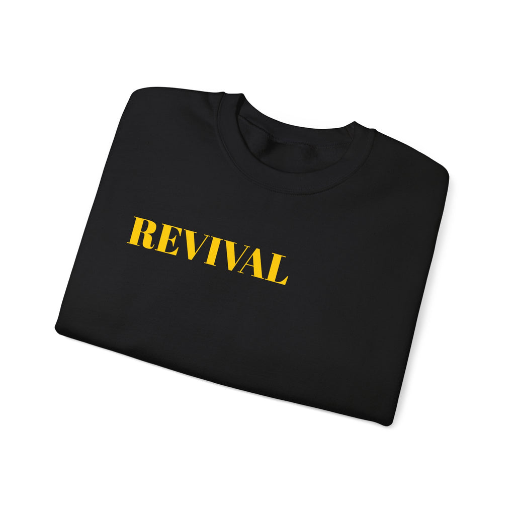 Revival Crewneck Sweatshirt — "The Jesus Generation" Christian Faith Pullover