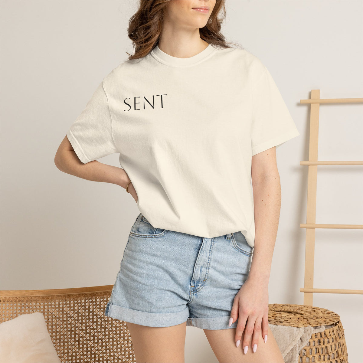 Sent Christian T-Shirt — John 20:21 Cross Ministry Tee