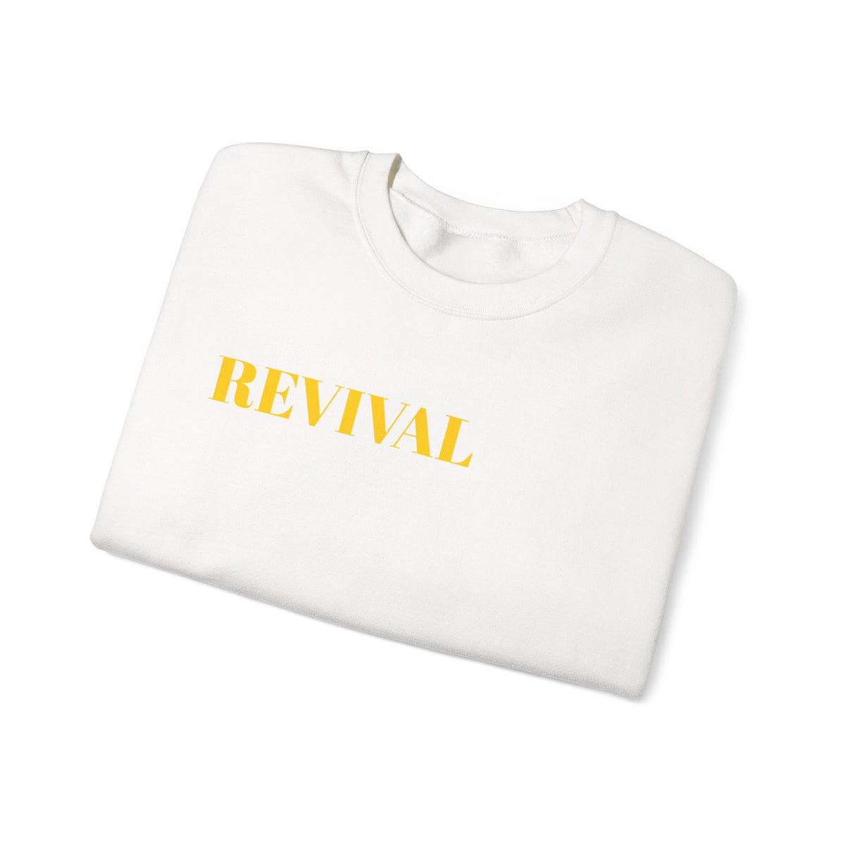 Revival Crewneck Sweatshirt — "The Jesus Generation" Christian Faith Pullover