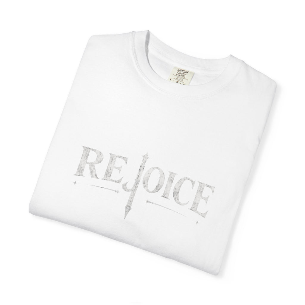 Rejoice Christian T-Shirt — "Jesus Crushes the Serpent" Graphic Tee