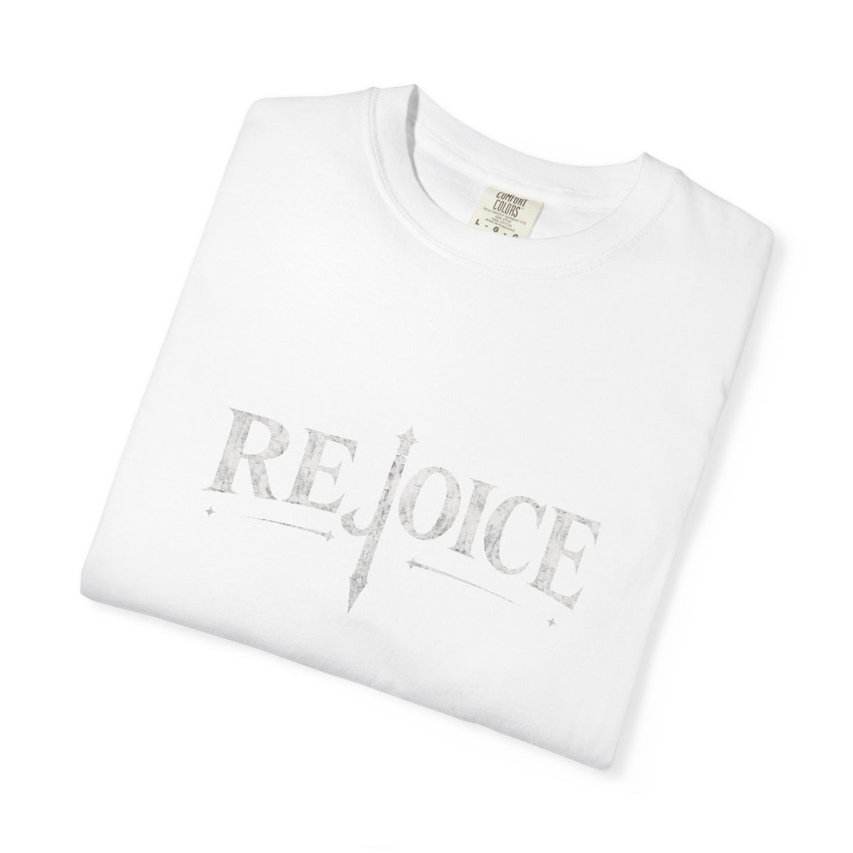 Rejoice Christian T-Shirt — "Jesus Crushes the Serpent" Graphic Tee