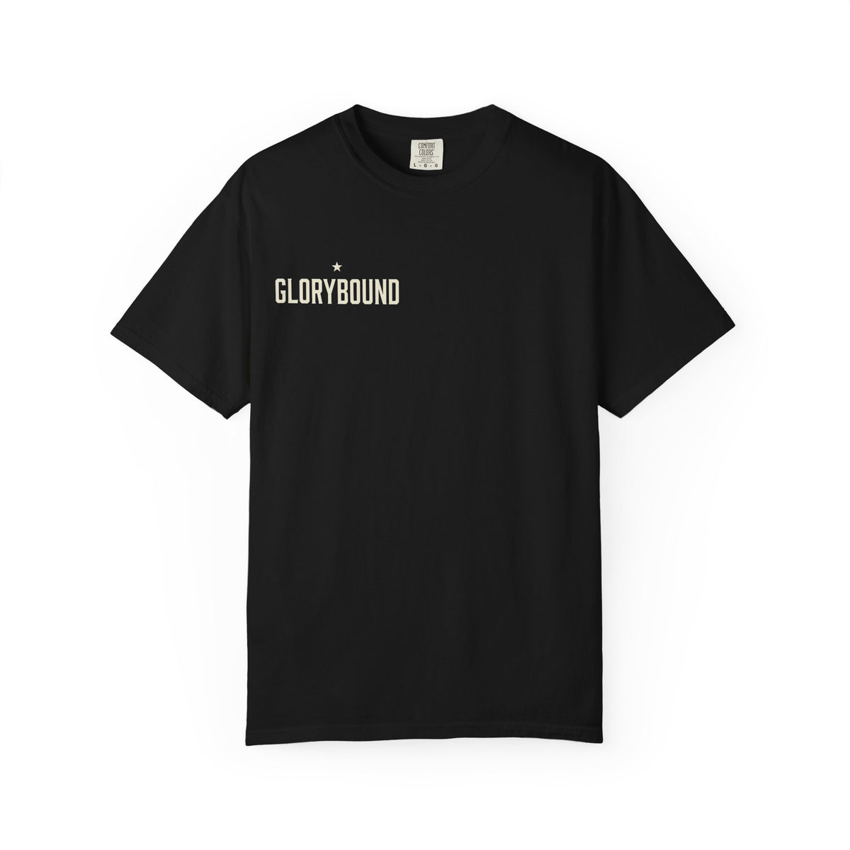 Glorybound Logo T-Shirt — Faith-Based Vintage Crew Tee