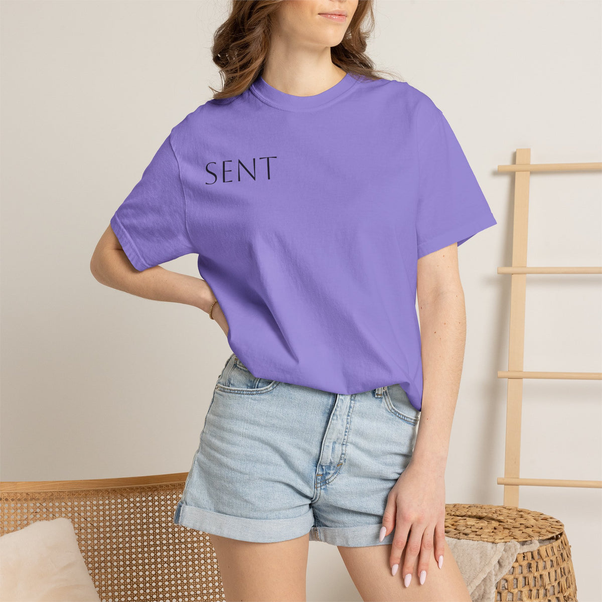 Sent Christian T-Shirt — John 20:21 Cross Ministry Tee