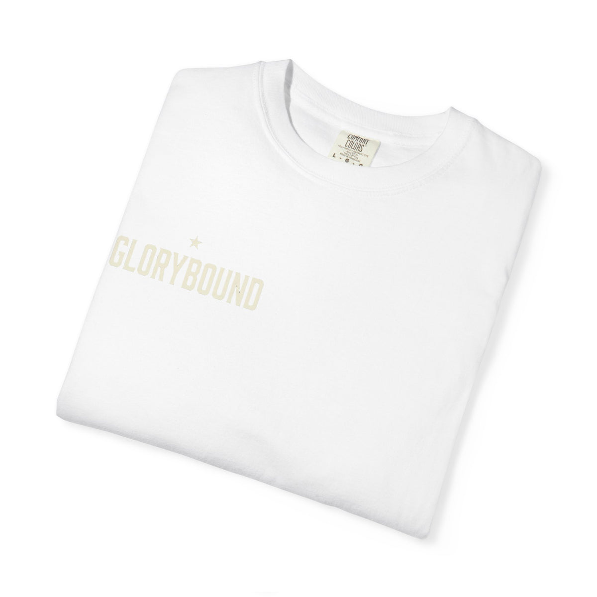 Glorybound Logo T-Shirt — Faith-Based Vintage Crew Tee