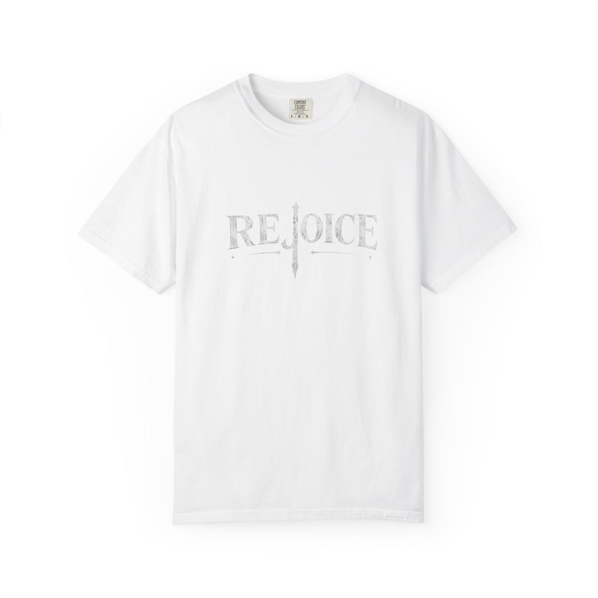 Rejoice Christian T-Shirt — "Jesus Crushes the Serpent" Graphic Tee