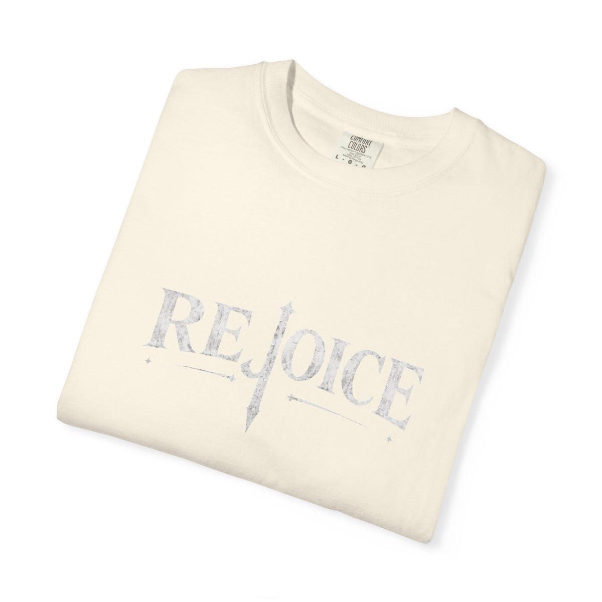 Rejoice Christian T-Shirt — "Jesus Crushes the Serpent" Graphic Tee