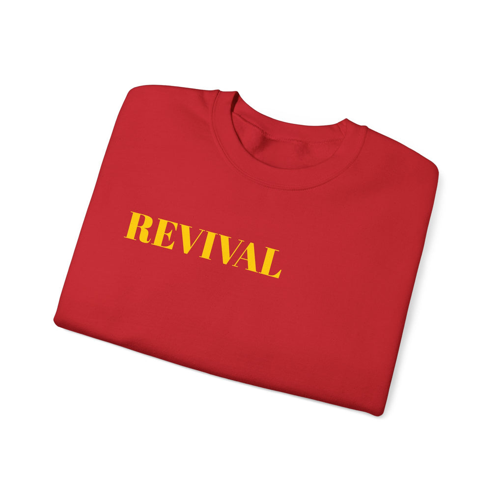 Revival Crewneck Sweatshirt — "The Jesus Generation" Christian Faith Pullover