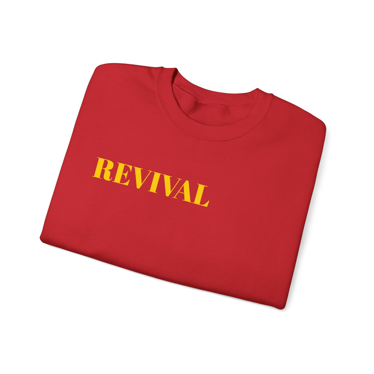 Revival Crewneck Sweatshirt — "The Jesus Generation" Christian Faith Pullover