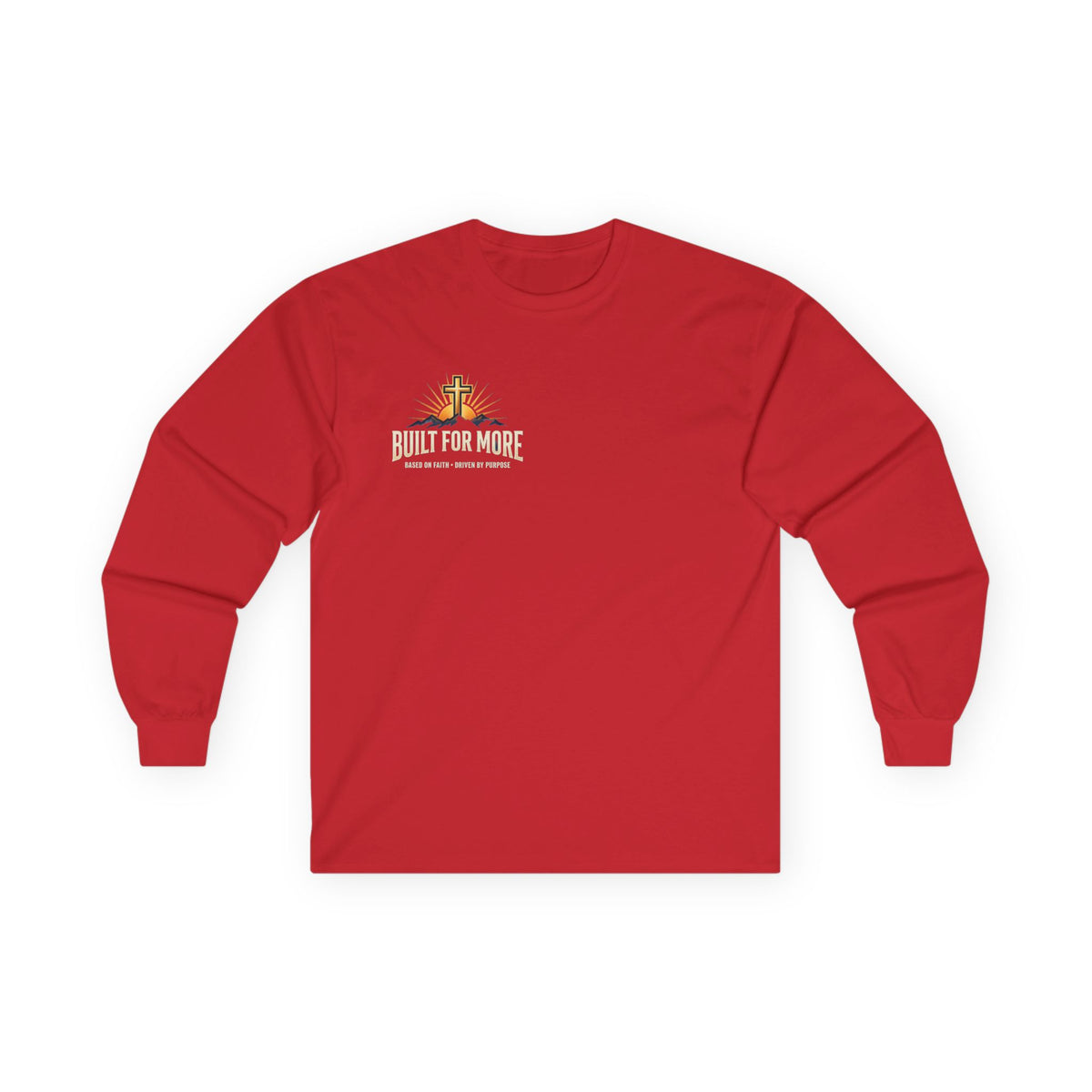 Built for More Long Sleeve Tee — Ephesians 2:10 Christian Long Sleeve