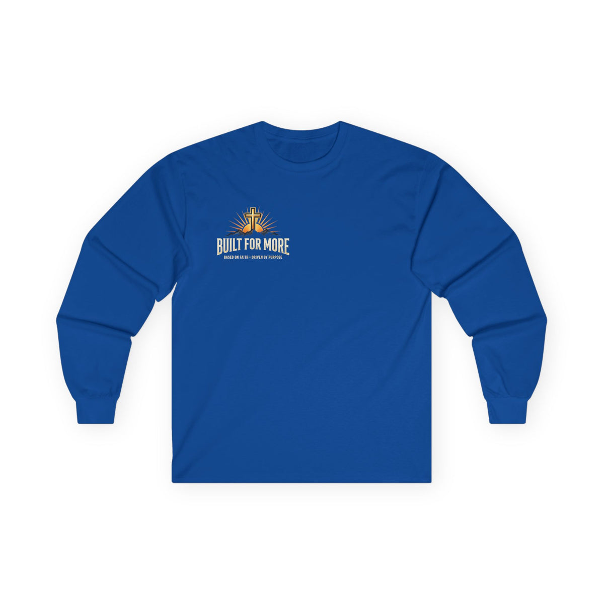 Built for More Long Sleeve Tee — Ephesians 2:10 Christian Long Sleeve
