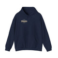 Evangelica Embroidered Hoodie — Small Gold Script Christian Hoodie