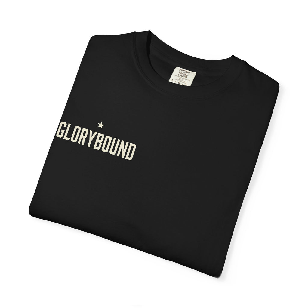 Glorybound Logo T-Shirt — Faith-Based Vintage Crew Tee