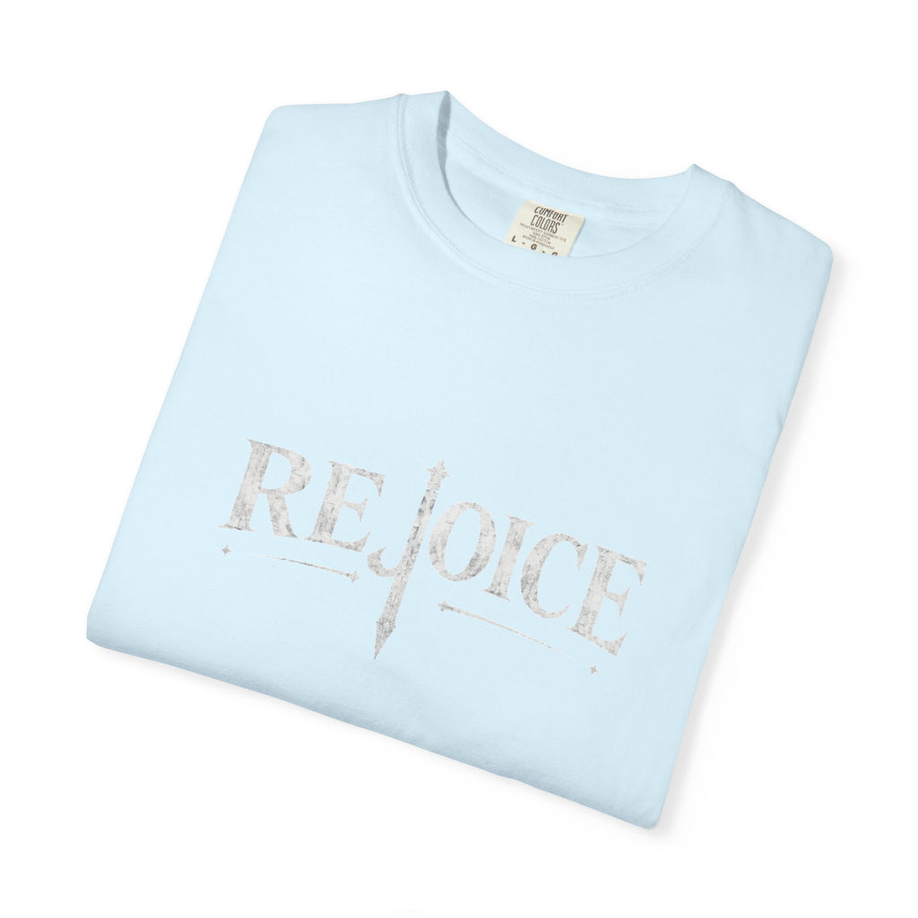 Rejoice Christian T-Shirt — "Jesus Crushes the Serpent" Graphic Tee
