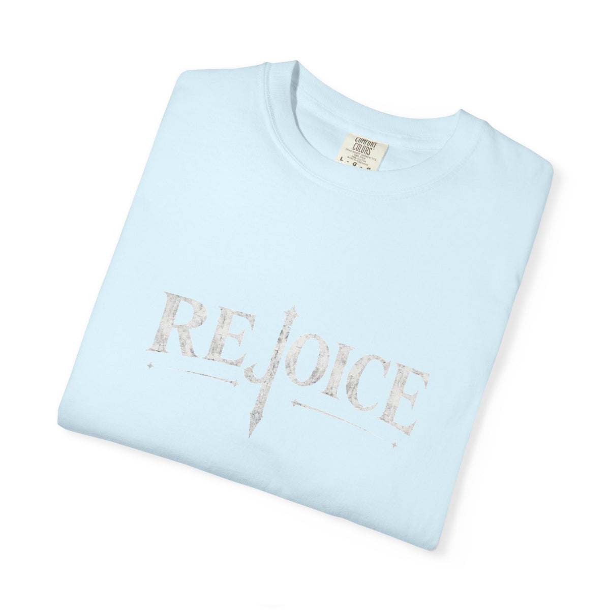Rejoice Christian T-Shirt — "Jesus Crushes the Serpent" Graphic Tee