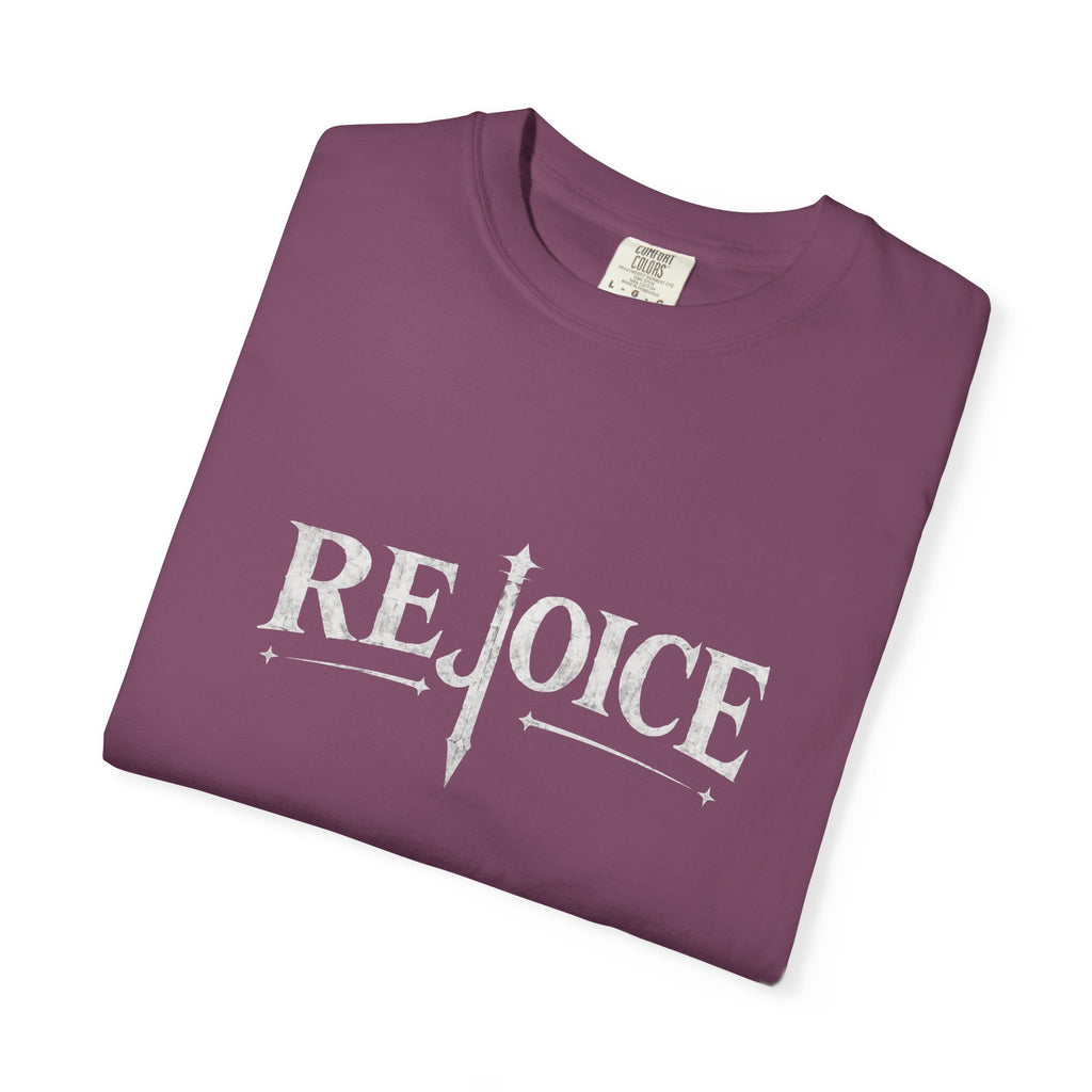 Rejoice Christian T-Shirt — "Jesus Crushes the Serpent" Graphic Tee