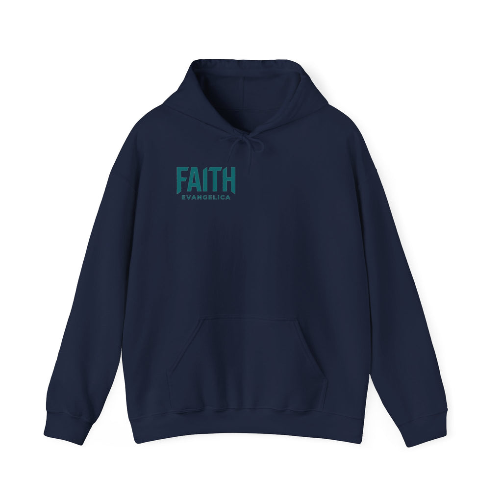 Faith Evangelica Hoodie — Minimal Christian Faith Pullover