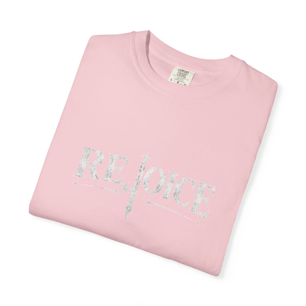 Rejoice Christian T-Shirt — "Jesus Crushes the Serpent" Graphic Tee