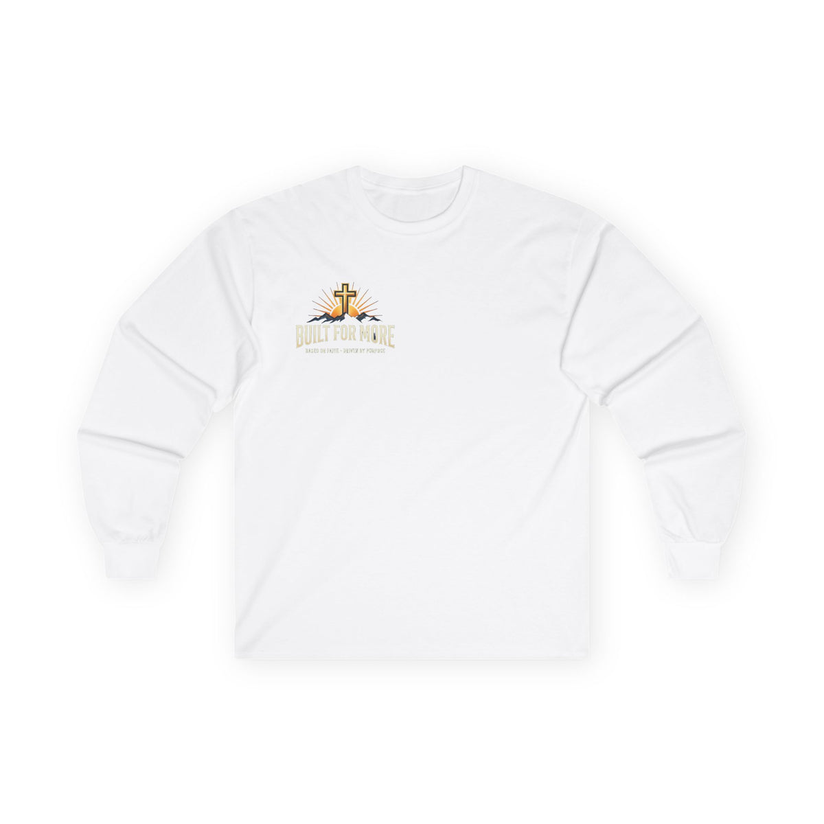 Built for More Long Sleeve Tee — Ephesians 2:10 Christian Long Sleeve