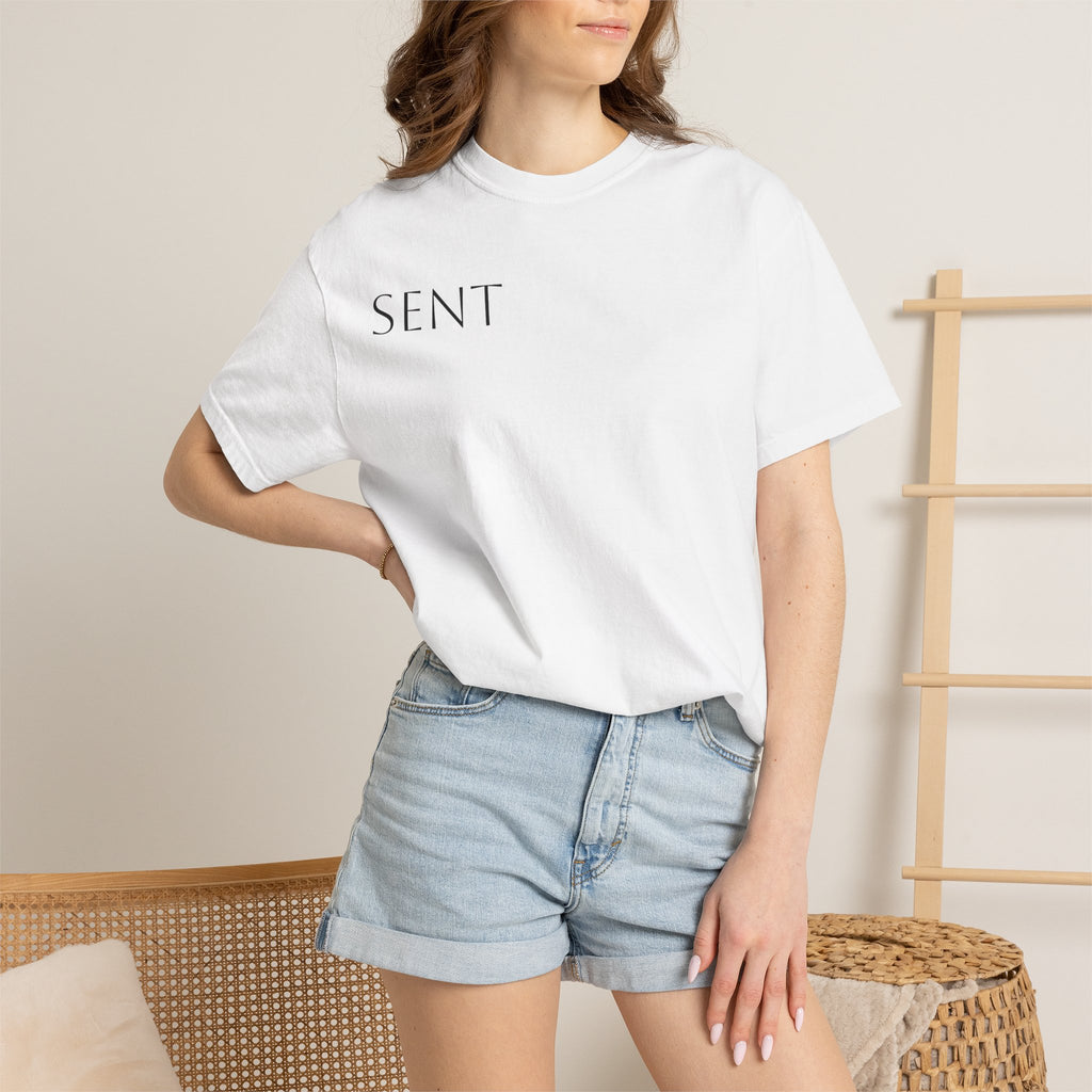 Sent Christian T-Shirt — John 20:21 Cross Ministry Tee