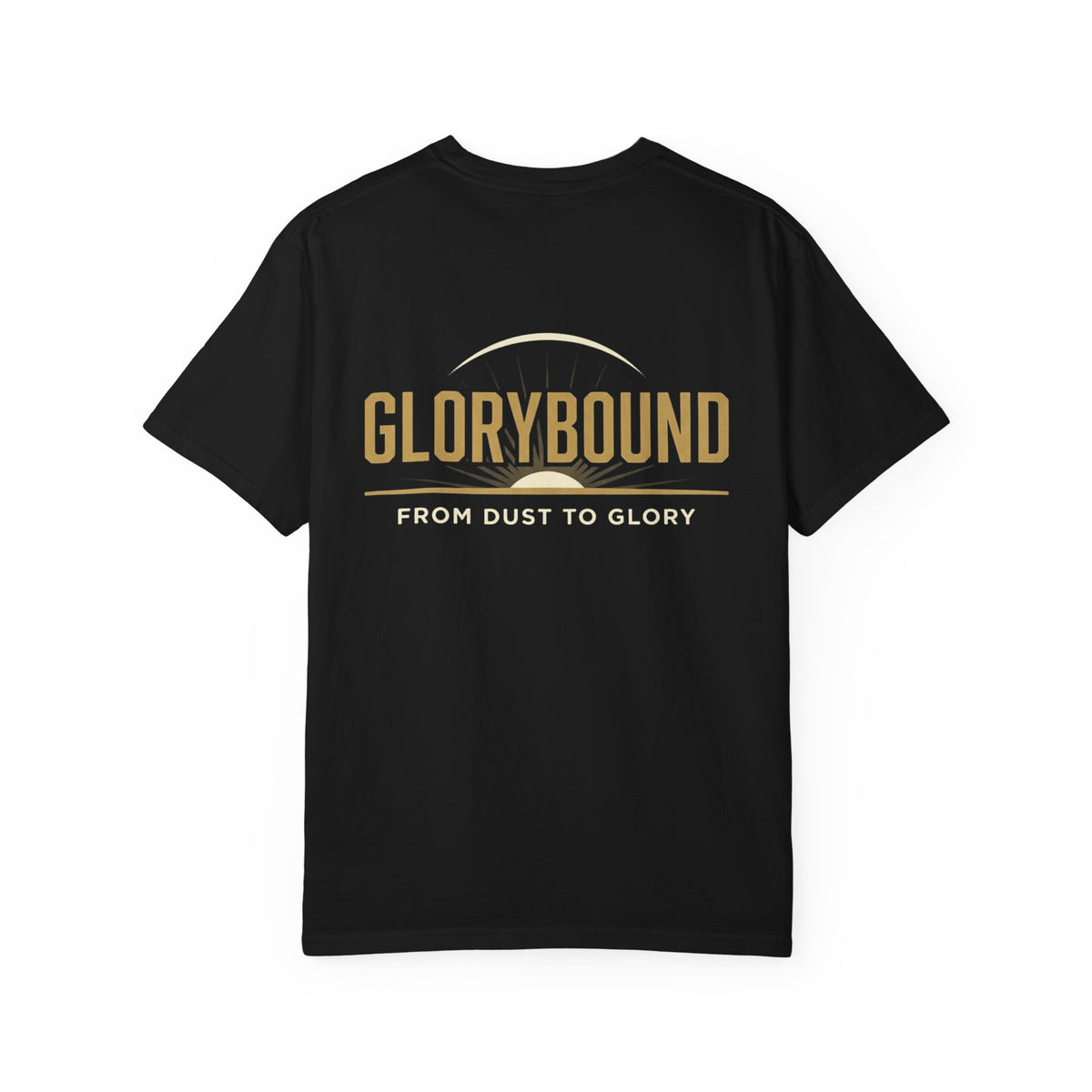 Glorybound Logo T-Shirt — Faith-Based Vintage Crew Tee
