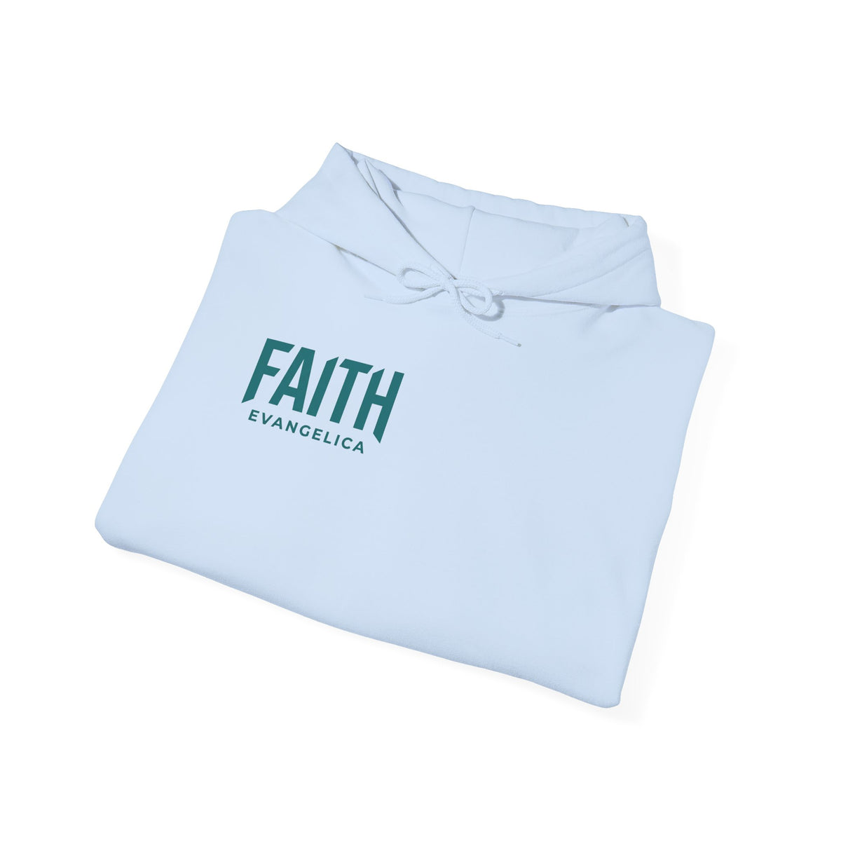 Faith Evangelica Hoodie — Minimal Christian Faith Pullover