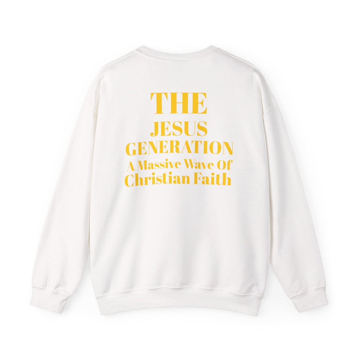 Revival Crewneck Sweatshirt — "The Jesus Generation" Christian Faith Pullover