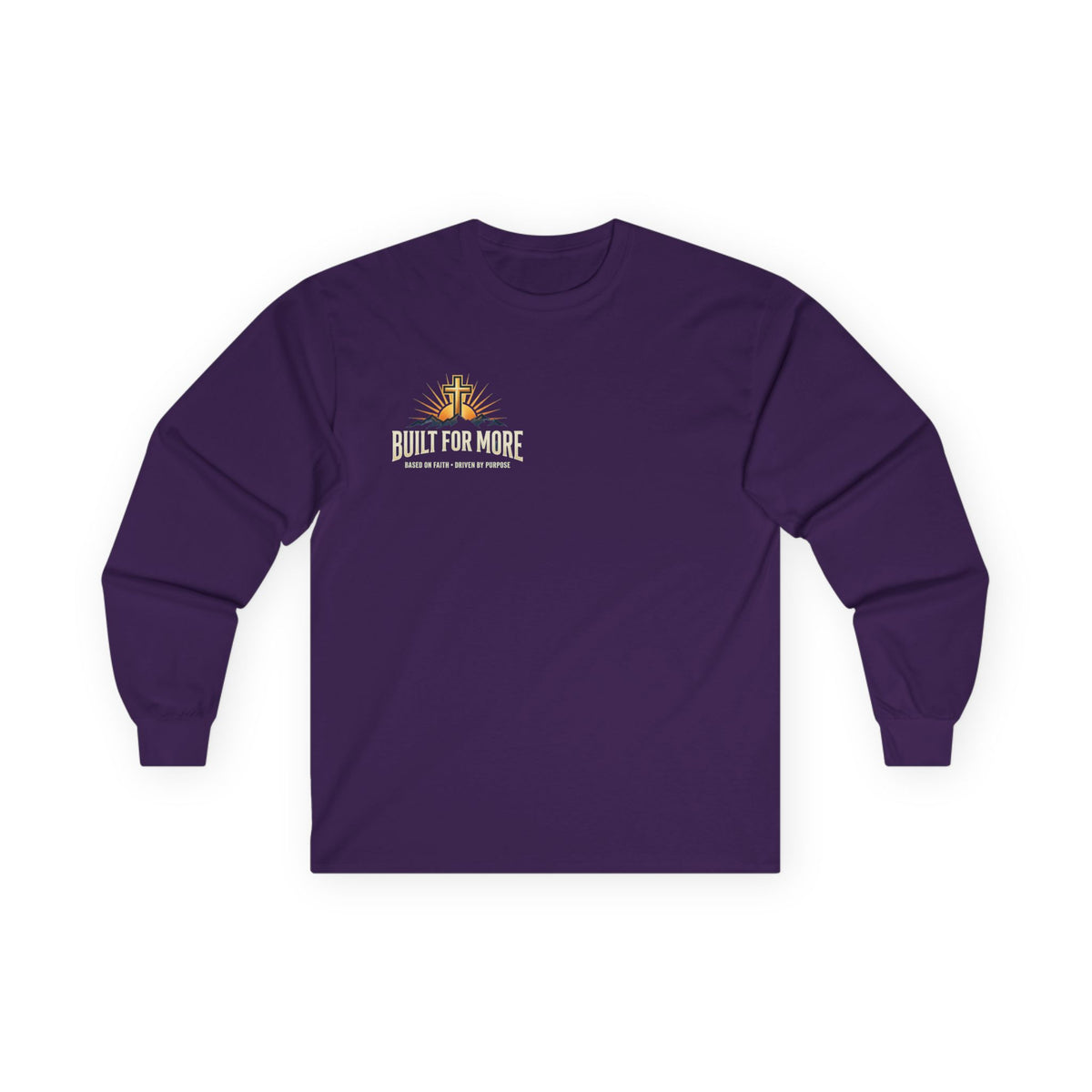 Built for More Long Sleeve Tee — Ephesians 2:10 Christian Long Sleeve