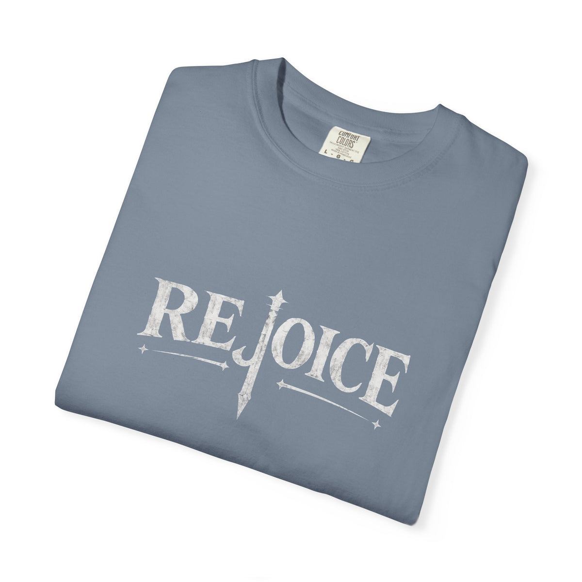 Rejoice Christian T-Shirt — "Jesus Crushes the Serpent" Graphic Tee