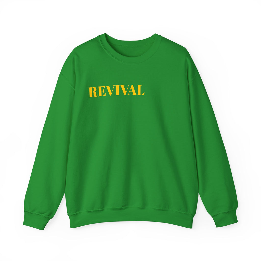 Revival Crewneck Sweatshirt — "The Jesus Generation" Christian Faith Pullover