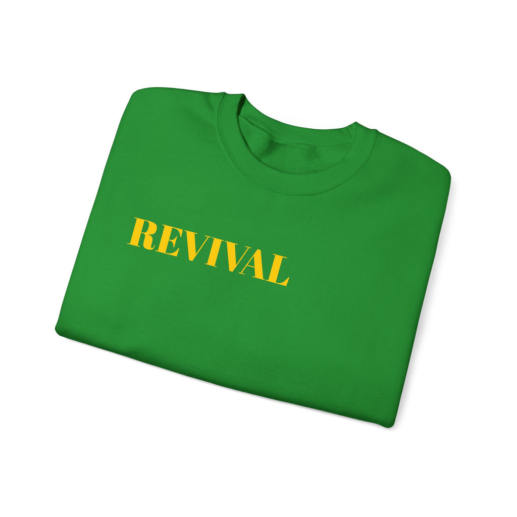 Revival Crewneck Sweatshirt — "The Jesus Generation" Christian Faith Pullover